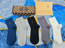 良人訪(fǎng)襪子冬季男純棉100%男士襪子防臭抗菌短襪吸汗透氣薄款棉質(zhì)中筒襪 純棉【混色裝】 5雙 均碼 曬單實(shí)拍圖