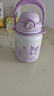 膳魔師（THERMOS）噸噸桶大肚杯316L不銹鋼大容量?jì)和乇斩Y物TEMA 酷洛米配附杯帶吸管 950ml 曬單實(shí)拍圖