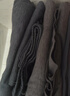 寶派保暖內衣套裝男士含羊絨桑蠶絲抗菌情侶打底恒溫女秋衣秋褲秋冬季 羊絨暖護貼經(jīng)典版男黑灰 3XL 曬單實(shí)拍圖