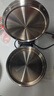 利仁（Liven）小鋼人不銹鋼電餅鐺家用0涂層38mm加深1800W雙面加熱電餅檔烙餅專(zhuān)用鍋無(wú)涂層電煎鍋早餐機LR-B3097 曬單實(shí)拍圖