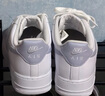 耐克空軍一號男子膠底運動(dòng)鞋冬季板鞋NIKE AIR FORCE 1 FJ4146 117白/幻影 42.5 曬單實(shí)拍圖