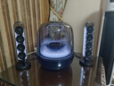 哈曼卡頓水晶5代 玄光版Soundsticks 5藍牙音箱音響電視電腦音箱 哈曼卡頓 水晶五黑色居家電競桌搭重低音 水晶5【玄光版】 曬單實(shí)拍圖