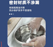 烏斯京一次性手套500只 抽取式食品級PE手套 塑料薄膜廚房衛生手套 曬單實(shí)拍圖