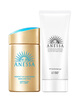 安熱沙（Anessa）小金瓶防曬乳60mL+美白清透防曬啫喱90g高倍防曬防水防汗學(xué)生軍訓 曬單實(shí)拍圖