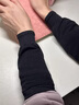 JCZS袖套服隱形專(zhuān)用防臟男士女套袖2025新款秋冬季辦公室工作護袖 黑色【1雙】 曬單實(shí)拍圖