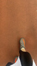 阿迪達(dá)斯Yeezy350夏日透氣椰子男女休閑鞋HQ7045 43 曬單實(shí)拍圖