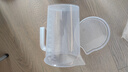 欣維爾塑料量杯帶刻度大容量透明塑料燒杯圓形量杯水杯實(shí)驗室耗材1000ml帶蓋 曬單實(shí)拍圖