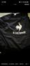 樂(lè )卡克（Le coq sportif）法國公雞男女春運動(dòng)休閑大logo短袖T恤 炫黑色 3XL 曬單實(shí)拍圖
