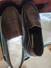 康奈（kangnai）真皮休閑男士皮鞋男頭層牛透氣軟底爸爸鞋18231031 棕色 41 曬單實(shí)拍圖