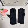 皓梵潔黑色手套超薄禮儀珠寶店奢侈品防指紋黑手套男士女士絲綢檢查手套 【高彈黑色男女通用】1雙裝 曬單實(shí)拍圖