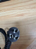 廣昌興（G.C.X）全銅國標3C認證電源線(xiàn)支持歐標三芯適用于PDU/UPS服務(wù)器電腦主機顯示器打印機復印機三孔電源線(xiàn) 10A彎插頭-C13品字尾 3芯*0.75平方 1米 曬單實(shí)拍圖