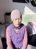 JIOESC老年人睡覺(jué)帽子女加厚奶奶不壓發(fā)睡帽男士睡眠化療光頭晚上睡覺(jué)戴 粉色【加絨加厚】 曬單實(shí)拍圖