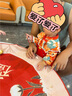 龍喜年一周歲女寶寶禮服高端紅裙子中式國(guó)風(fēng)公主抓周百天宴衣服春 紅色 神龍見首紅 90 曬單實(shí)拍圖