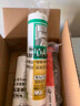瓦克（WACKER）AF防霉玻璃膠廚衛密封膠防水美容膠中性硅膠馬桶封邊膠水白色1支 曬單實(shí)拍圖