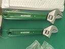 綠林（GREENER）活動(dòng)扳手10寸家用套裝工具活口扳手多功能大開(kāi)口沾塑扳手活扳子 曬單實(shí)拍圖