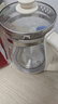 九陽(yáng)（Joyoung）0膠水養生壺 1.5L煮茶器 玻璃花茶壺 316不銹鋼燒水壺電熱水壺 WY301 曬單實(shí)拍圖