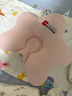 Hoag（霍格）嬰兒定型枕糾正頭型0-6-12月矯正新生兒寶寶枕頭護頸神器 白+粉色 【母嬰A類(lèi)一等品】 曬單實(shí)拍圖