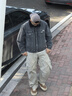 Calvin KleinJeans25秋季新男士美式復古ck仿羊羔絨翻領(lǐng)潮殼牛仔外套4RD782G 0XY-牛仔灰 L 曬單實(shí)拍圖