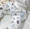 歐孕（OUYUN）寶寶隔尿裙隔尿褲兒童防水透氣可洗尿墊戒尿不濕 茂林熊貓80 曬單實(shí)拍圖