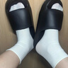 果洛菲（GUOLUOFEI）踩屎感eva拖鞋男女夏季浴室洗澡大碼防滑男士涼拖鞋 黑色 42-43 曬單實(shí)拍圖