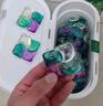 滴露（Dettol）洗衣凝珠四合一除菌雨后青草12g*50顆洗衣液凝珠洗衣珠衣物消毒液 曬單實(shí)拍圖