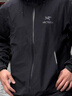 ARC'TERYX始祖鳥 BETA JACKET GORE-TEX 防水 男子 硬殼夾克 BLACK/黑色 L 曬單實拍圖