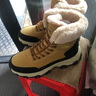 Jeep吉普兔毛雪地靴男秋冬新款加絨保暖高幫棉鞋皮毛一體戶(hù)外馬丁靴男 土黃 【兔毛】【標準皮鞋碼】 41 曬單實(shí)拍圖