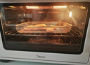 美的（Midea）家用多功能烘焙專(zhuān)用電烤箱32L 3D熱風(fēng)循環(huán) 搪瓷內膽 雙層門(mén)保護電烤箱T3-L324D三代 曬單實(shí)拍圖