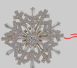Eternelle法國雪花系列簡約百搭胸針氣質(zhì)外套別針開衫扣高檔胸花 銀色  曬單實拍圖