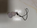 濟(jì)凱天然綠瑪瑙小葫蘆手機(jī)掛件掛繩吊墜手機(jī)鏈中國(guó)風(fēng)玉髓福祿掛鏈古風(fēng) 白色葫蘆 曬單實(shí)拍圖