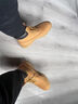 添柏嵐（Timberland）官方踢不爛男鞋黃靴戶(hù)外防水透氣皮革偏大|18094 18094W/小麥色 41 曬單實(shí)拍圖