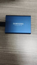 三星（SAMSUNG)T7移動(dòng)固態(tài)硬盤(pán) NVMe讀速1050MB/s 手機直連筆記本外接 T7 1TB 太空灰 金屬機身 曬單實(shí)拍圖