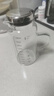 合慶高硼硅玻璃水杯帶刻度量杯帶蓋果汁飲料杯牛奶杯耐高溫家用喝水杯 加大號帶蓋 1000ml 曬單實(shí)拍圖