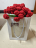 初構想手工玫瑰花束毛毯子成品披肩毯午睡毯diy創(chuàng  )意送女友教師結婚禮物 110cm【52朵熱情紅 送禮袋絲帶】 成品玫瑰花束【拍照出片神器】 曬單實(shí)拍圖