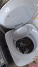 美的（Midea）迷你洗衣機 MB30VH36E 3KG嬰兒小型兒童內衣洗衣機 全自動(dòng)波輪 高溫煮洗 除菌除螨宿舍 以舊換新 曬單實(shí)拍圖