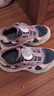 江博士學(xué)步鞋運動(dòng)鞋秋季男女童旋鈕扣鞋帶童鞋2B16A3016CW紫/米/粉29碼 曬單實(shí)拍圖