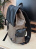 七匹狼男士雙肩包皮質(zhì)電腦包大容量休閑背包2025新款初高中學(xué)生通勤書(shū)包 曬單實(shí)拍圖