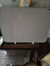 得力40*30cm銀色桌面手持小白板 可擦寫(xiě)單面桌面寫(xiě)字板 磁性?xún)和矣媒虒W(xué)小黑板記事備忘提示板 曬單實(shí)拍圖