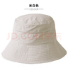 OUKACOSS戶(hù)外遮陽(yáng)帽女士夏遮臉盆帽速干透氣登山防曬漁夫帽防紫外線(xiàn)帽子女 米白色 可調節(贈送防風(fēng)繩) 曬單實(shí)拍圖