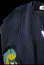 森馬（Semir）毛衣女冬季短款半開(kāi)襟刺繡修身套頭衫女生風(fēng)顯瘦上衣107724107001 曬單實(shí)拍圖