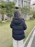 波司登2025年冬時(shí)尚休閑柔軟舒適厚羽脫卸帽羽絨服外套B250245296 曬單實(shí)拍圖