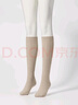 優(yōu)衣庫女裝HEATTECH高筒襪/襪子25秋冬新款480732 09 黑色 S /M/23～25 cm 曬單實(shí)拍圖