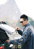 謙集（QIANJI）潮男牛仔外套2024春秋美式復古個(gè)性刺繡外穿寬松長(cháng)袖牛仔衣夾克男 藍色 【LFS2039】 M 110-125斤 曬單實(shí)拍圖
