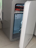 美的（Midea）迷你冰箱小冰箱小型家用車(chē)載戶(hù)外露營(yíng)冷藏制冷加熱宿舍出租房辦公室電冰箱節能省電DC-8D01MB 曬單實(shí)拍圖