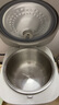 美的（Midea）電飯煲電飯鍋家用商用柴火飯多功能預約小型迷你煮飯2-3-4-5-8人大容量快煮飯不銹鋼內膽不易粘鍋 0涂層 3L 母嬰級316L不銹鋼內膽卡其灰偏白 曬單實(shí)拍圖