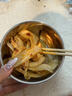 GEEGO大號飯碗316不銹鋼碗兒童吃飯碗加高雙層防燙輔食碗幼兒園餐碗具 316不銹鋼圓方碗2個(加高加厚) 曬單實拍圖