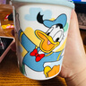 迪士尼正版陶瓷杯水杯冰淇淋杯蛋糕杯馬克杯新款精致女生冷飲杯 大號唐老鴨 曬單實(shí)拍圖
