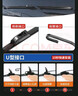 一途（YITU）標致307專(zhuān)用無(wú)骨雨刮器雨刷器原廠(chǎng)原裝原車(chē)尺寸A級膠條【U型】 曬單實(shí)拍圖