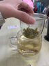 富光花茶杯 男女士茶水分離杯子 雙層辦公泡茶玻璃杯帶把高硼硅水杯 曬單實(shí)拍圖