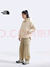北面（The North Face）羽絨服女600蓬鵝絨填充戶(hù)外運動(dòng)休閑保暖秋季新款|83SO 55W/白色 L /165 曬單實(shí)拍圖